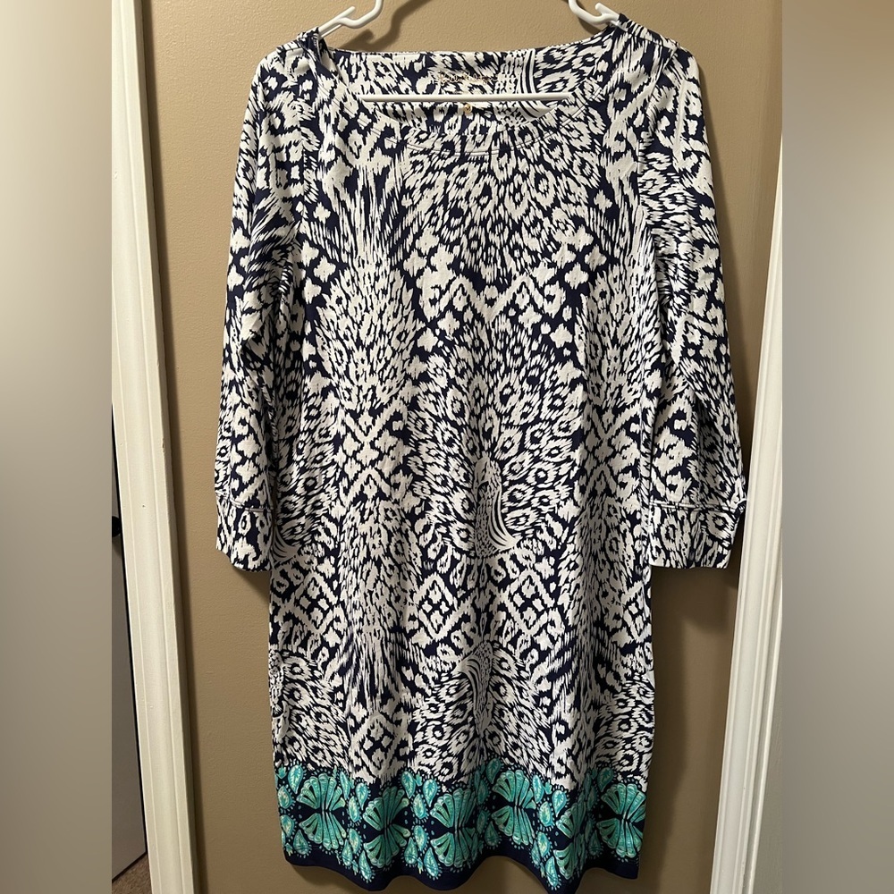 Lilly Pulitzer Hollee Dress Pineapple Size Medium